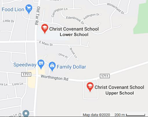 Contact Admissions Christ Covenant School